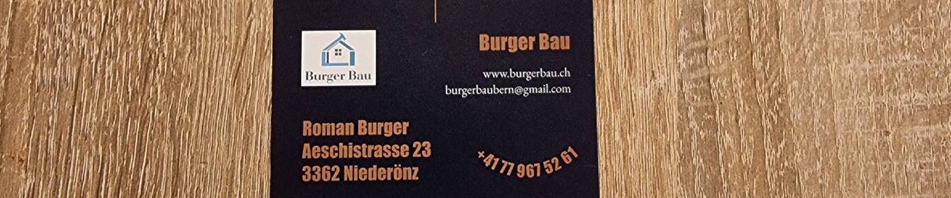 Burger Bau, Inh. Roman Burger Lysonek 