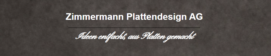 Zimmermann Plattendesign AG 